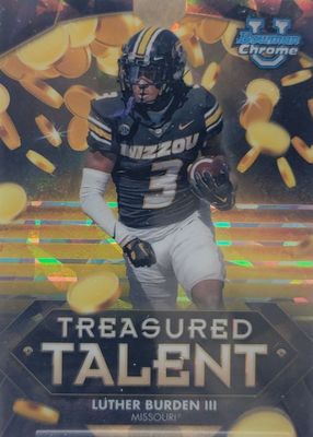 2024 Bowman Chrome University Sapphire Edition #TT-10 Treasured Talent /(SSP)