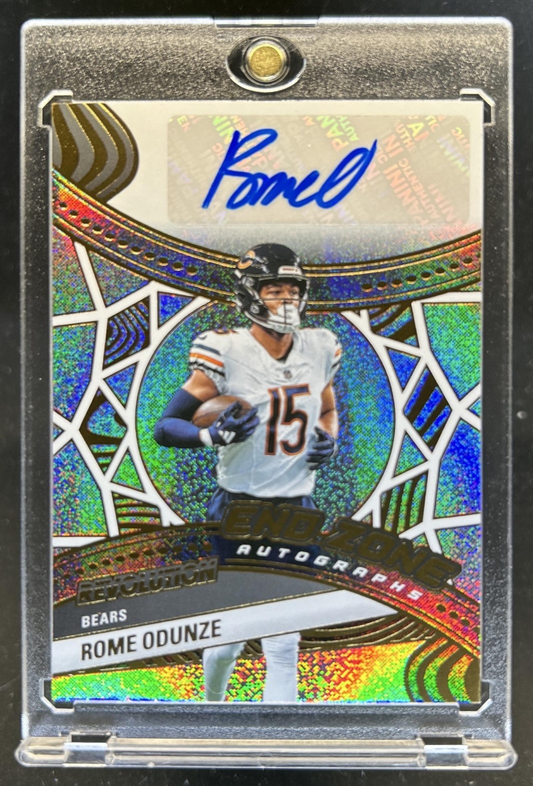 Rome Odunze 2025 Revolution #21 End Zone Autographs /199 Price