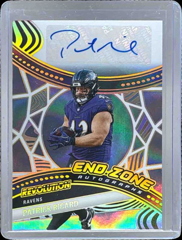 2025 Revolution #23 End Zone Autographs - Infinite /25