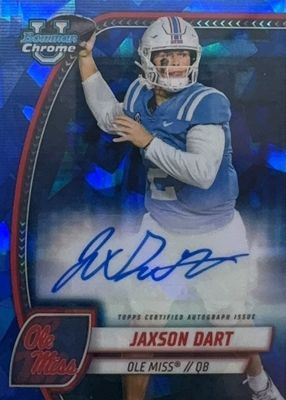 2024 Bowman Chrome University Sapphire Edition #PA-JDA Prospect Auto