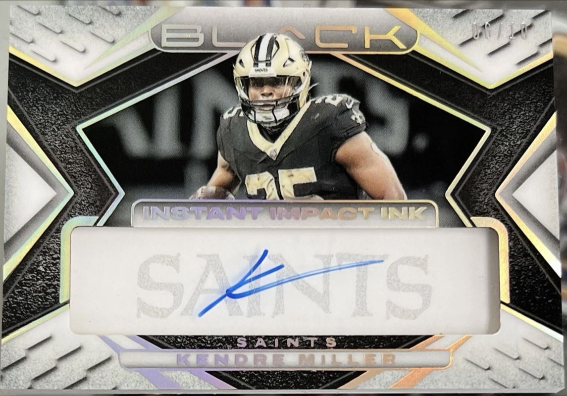 2025 Black #III-KMR Instant Impact Ink Autographs - Gold /10
