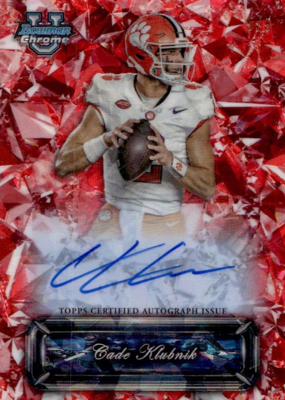2024 Bowman Chrome University Sapphire Edition #SS-CK Sapphire Selections Autographs - Red /5