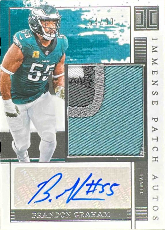 2025 Impeccable #5 Immense Patch Autos /15