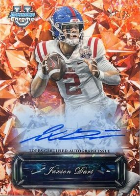 2024 Bowman Chrome University Sapphire Edition #SS-JD Sapphire Selections Autographs - Orange /25