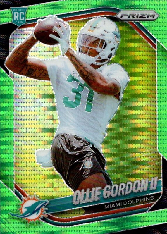 2025 Prizm #333 Neon Green Pulsar