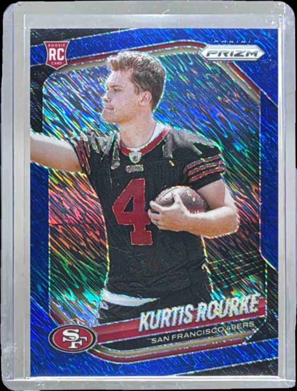 2025 Prizm #397 Blue Shimmer /35
