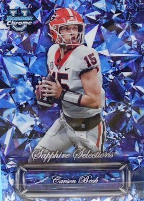 2024 Bowman Chrome University Sapphire Edition #SS-14 Sapphire Selections
