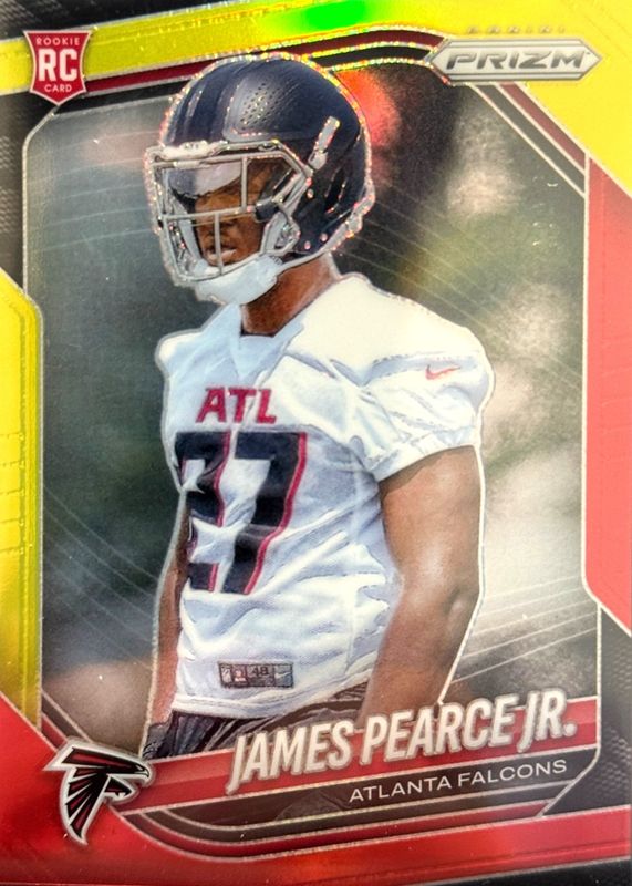 2025 Prizm #364 Red & Yellow /44