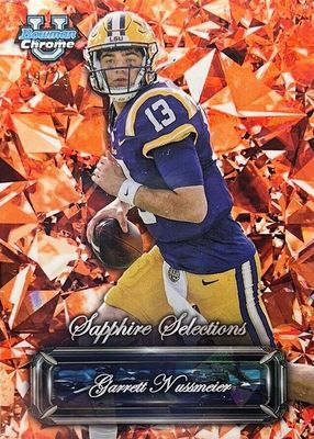2024 Bowman Chrome University Sapphire Edition #SS-16 Sapphire Selections - Orange /25