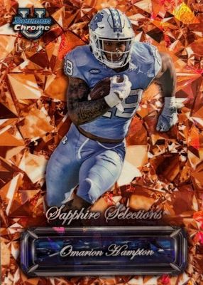 2024 Bowman Chrome University Sapphire Edition #SS-3 Sapphire Selections - Orange /25