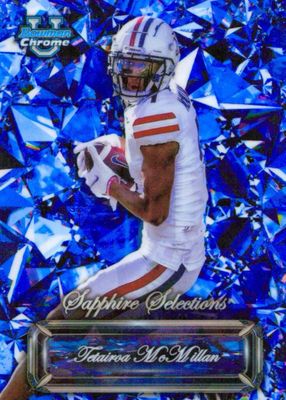 2024 Bowman Chrome University Sapphire Edition #SS-18 Sapphire Selections