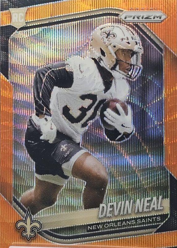 2025 Prizm #393 Orange Wave /65