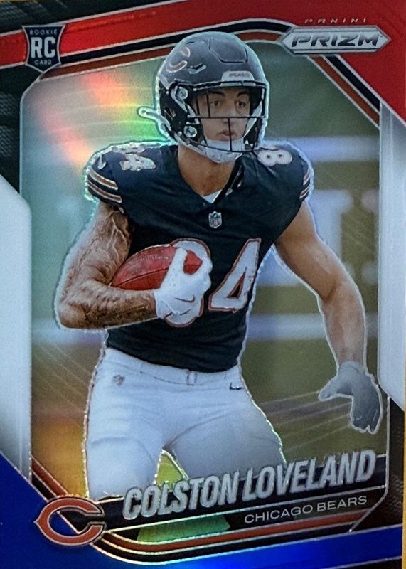 2025 Prizm #319 Red White Blue