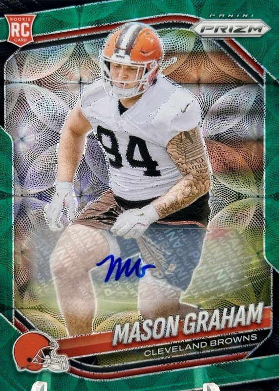 2025 Prizm #354 Rookie Autographs - Green Scope /75