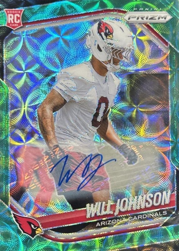 2025 Prizm #370 Rookie Autographs - Green Scope /75