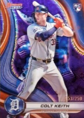 2024 Bowman's Best #28 Purple Refractor /250