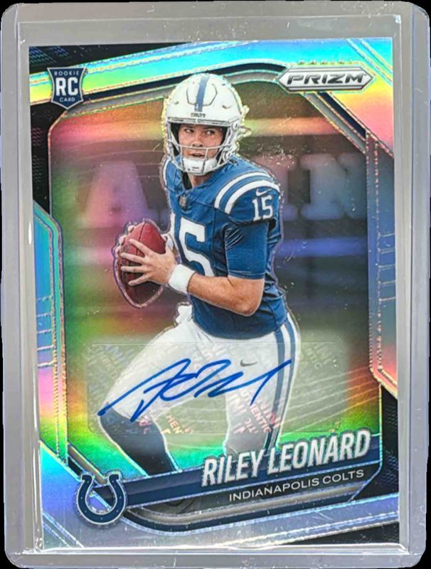 Riley Leonard 2025 Prizm #342 Rookie Autographs - Silver Price
