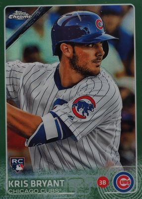 2015 Topps Chrome #112 Green Refractor /99