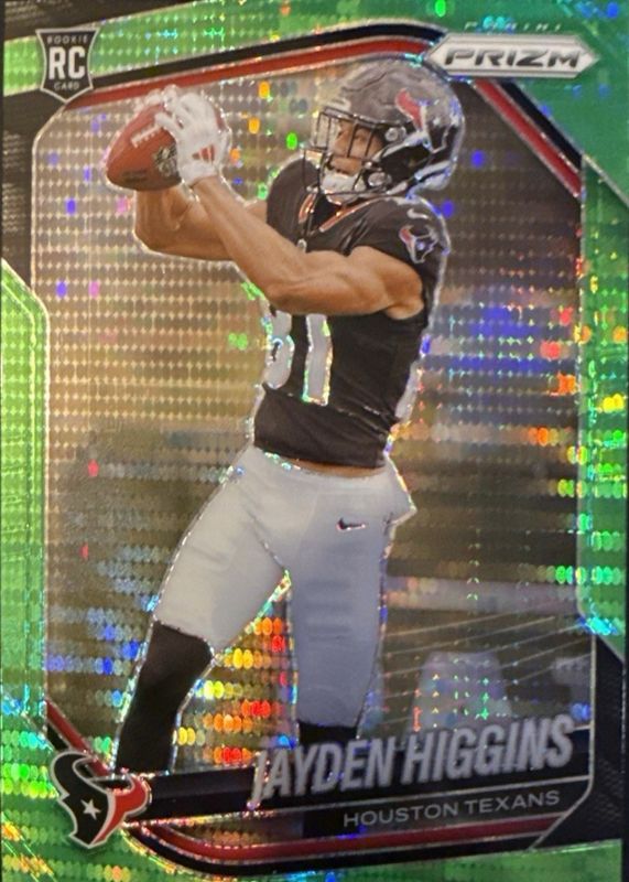 2025 Prizm #376 Neon Green Pulsar