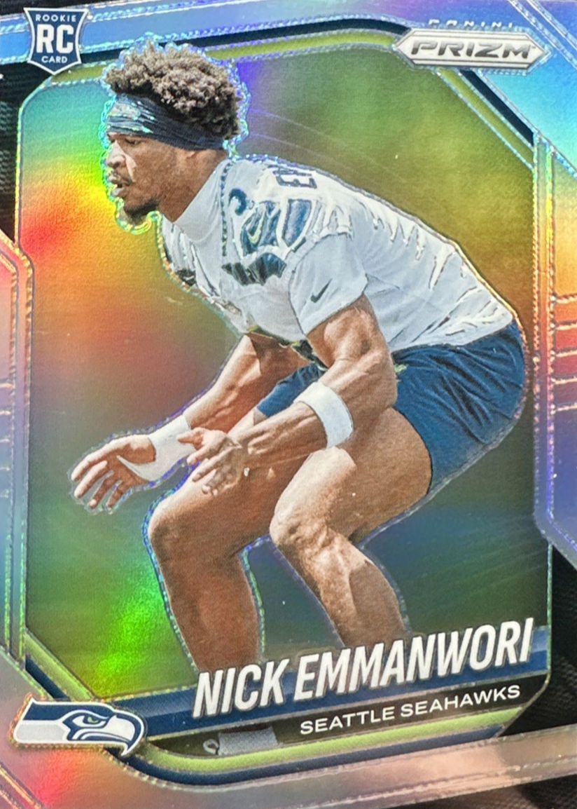 Nick Emmanwori 2025 Prizm #320 Silver Price Guide - Sports Card