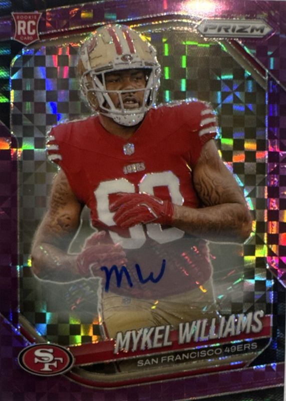 2025 Prizm #304 Rookie Autographs - Purple Power /49