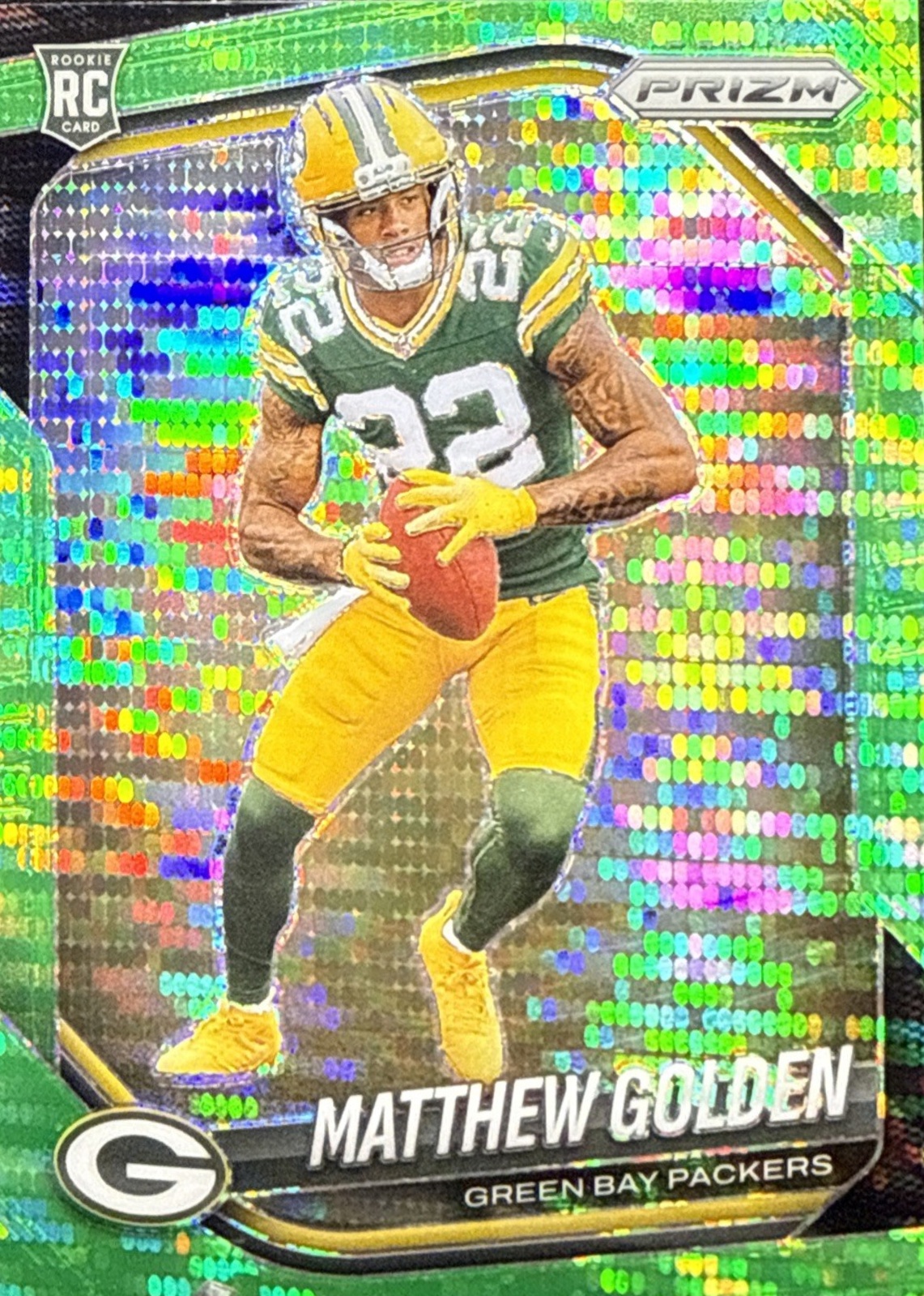 Matthew Golden 2025 Prizm #326 Neon Green Pulsar Price Guide