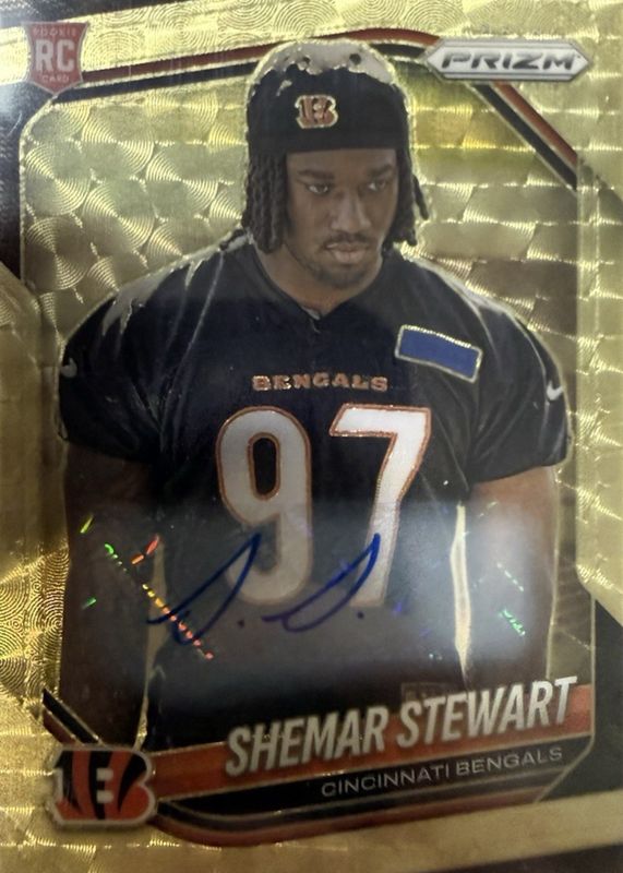 2025 Prizm #344 Rookie Autographs - Gold Vinyl /5