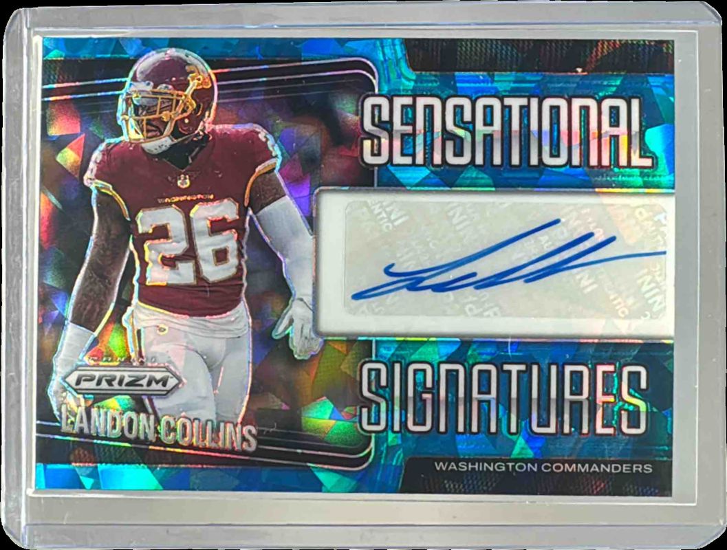 2025 Prizm #40 Sensational Signatures - Blue Ice /99