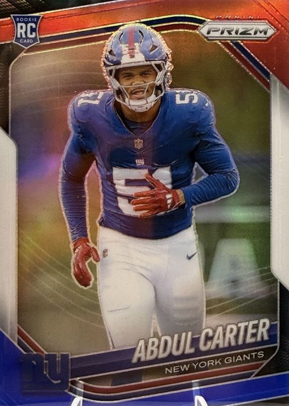 2025 Prizm #394 Red White Blue