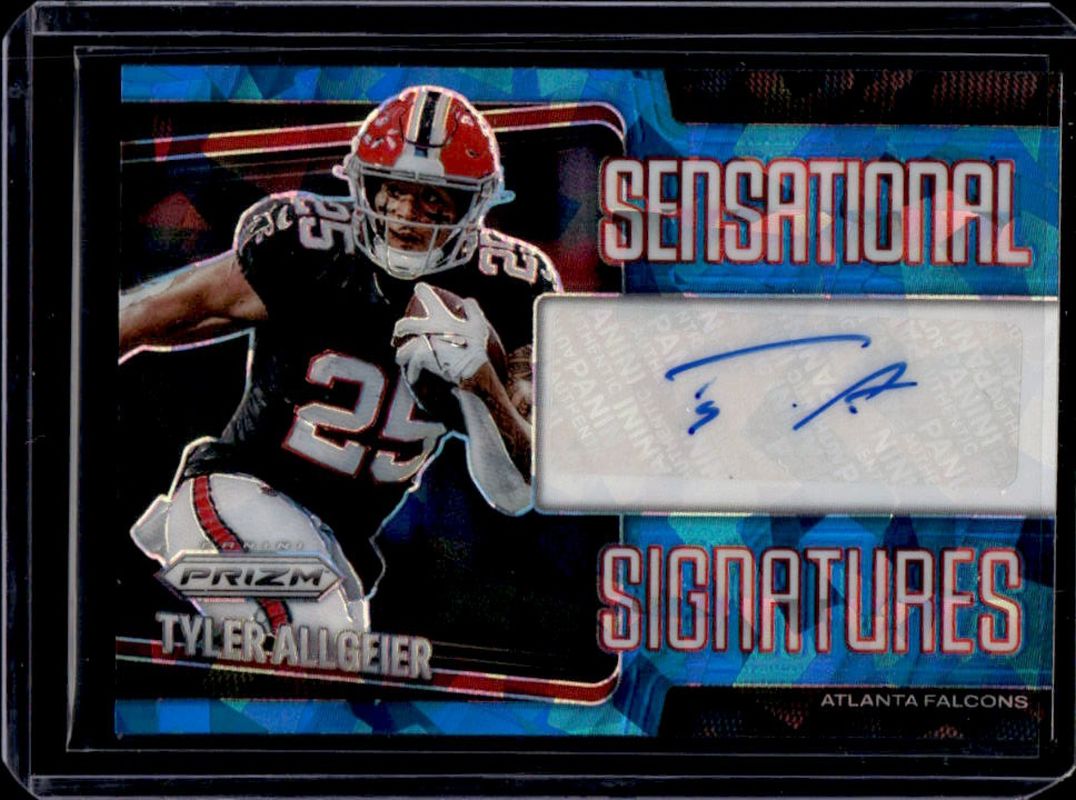 2025 Prizm #31 Sensational Signatures - Blue Ice /99