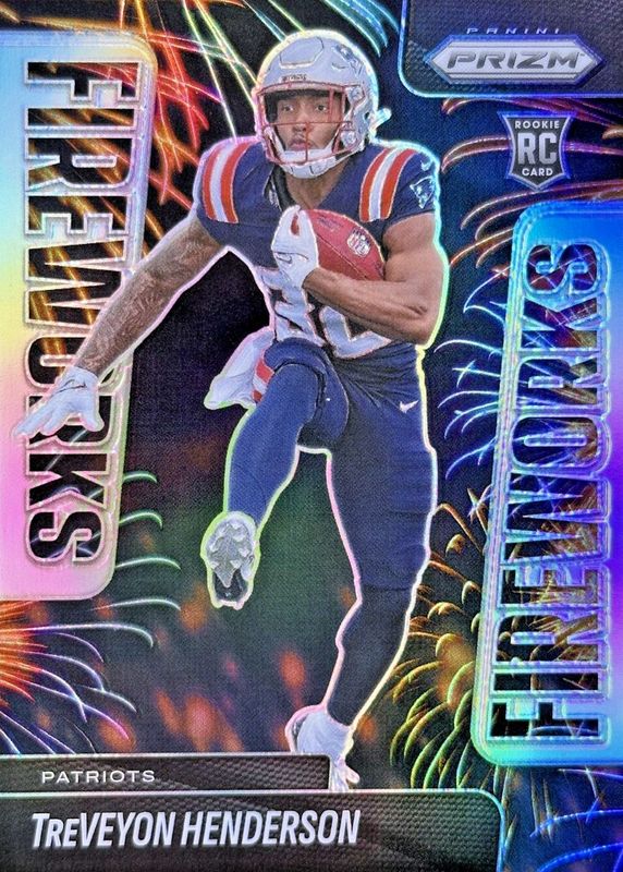 2025 Prizm #24 Fireworks - Silver