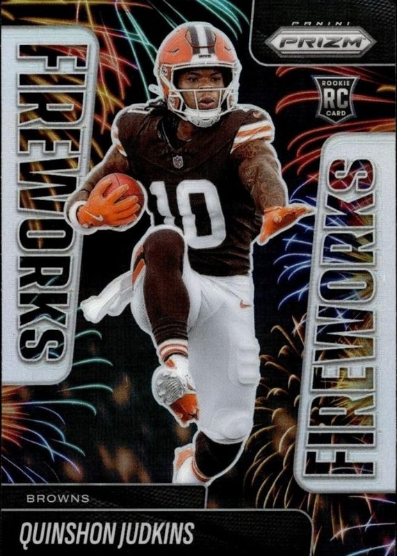 2025 Prizm #19 Fireworks - Silver