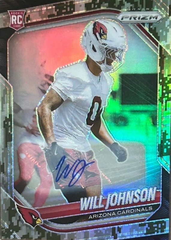 2025 Prizm #370 Rookie Autographs - Camo /25