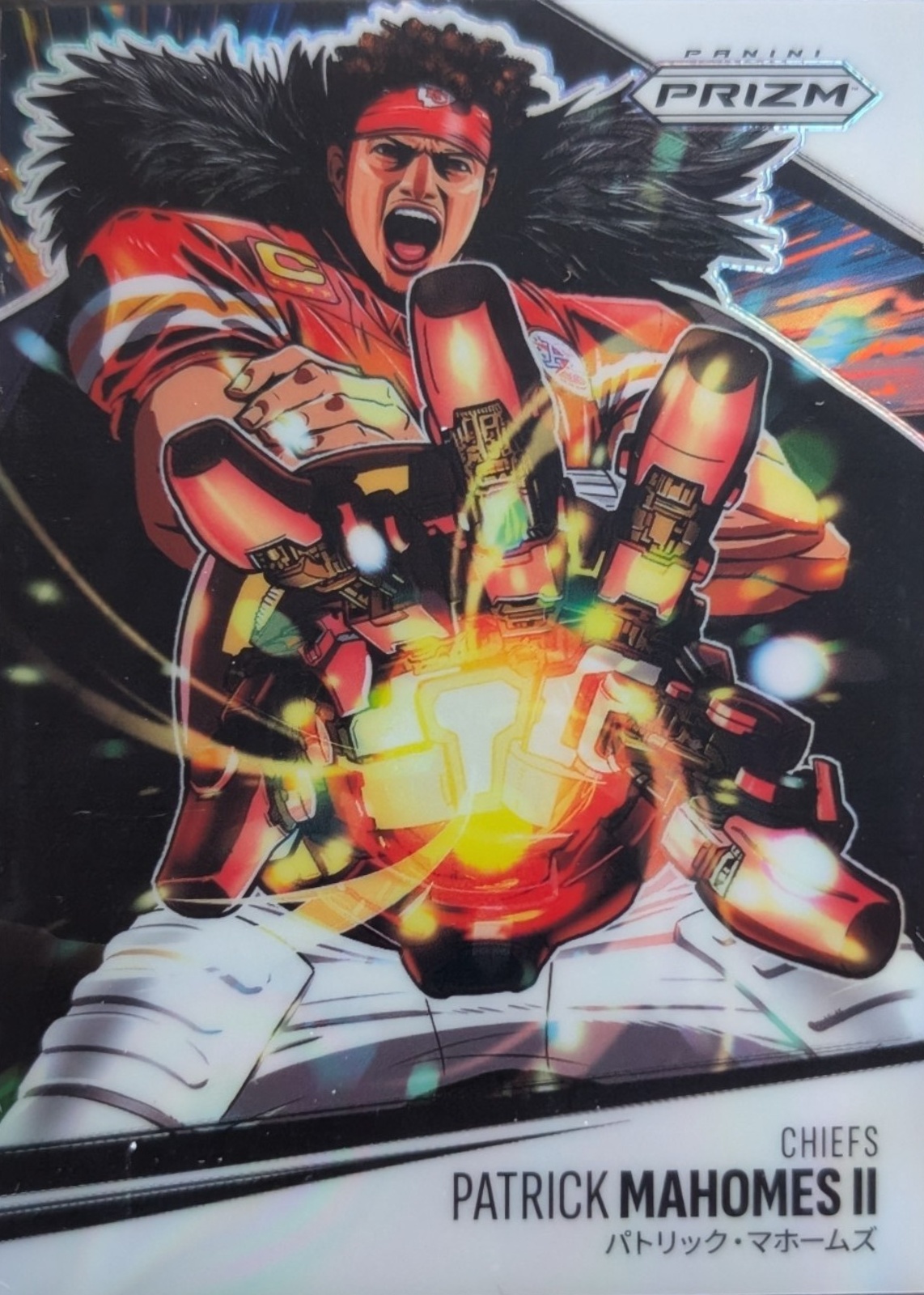 Patrick Mahomes II 2025 Prizm #1 Manga - Vertical /(SSP) Price