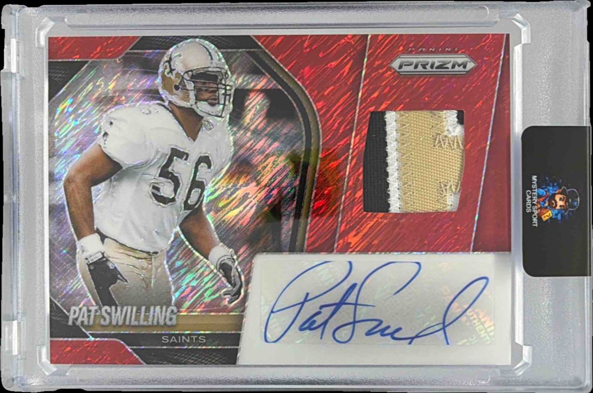 2025 Prizm #26 Patch Autographs - Red Shimmer /35