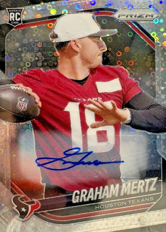 2025 Prizm #392 Rookie Autographs - No Huddle