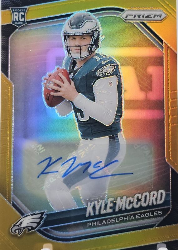 2025 Prizm #377 Rookie Autographs - Gold /10