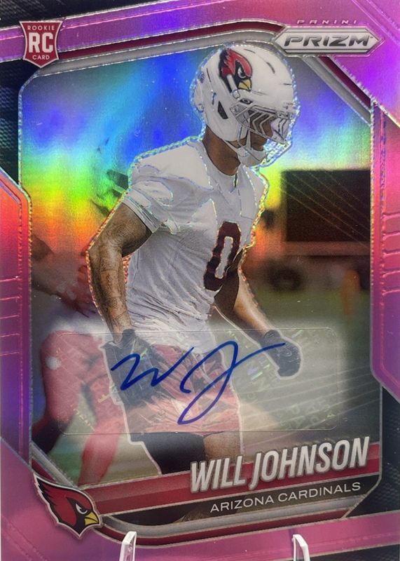 2025 Prizm #370 Rookie Autographs - Pink