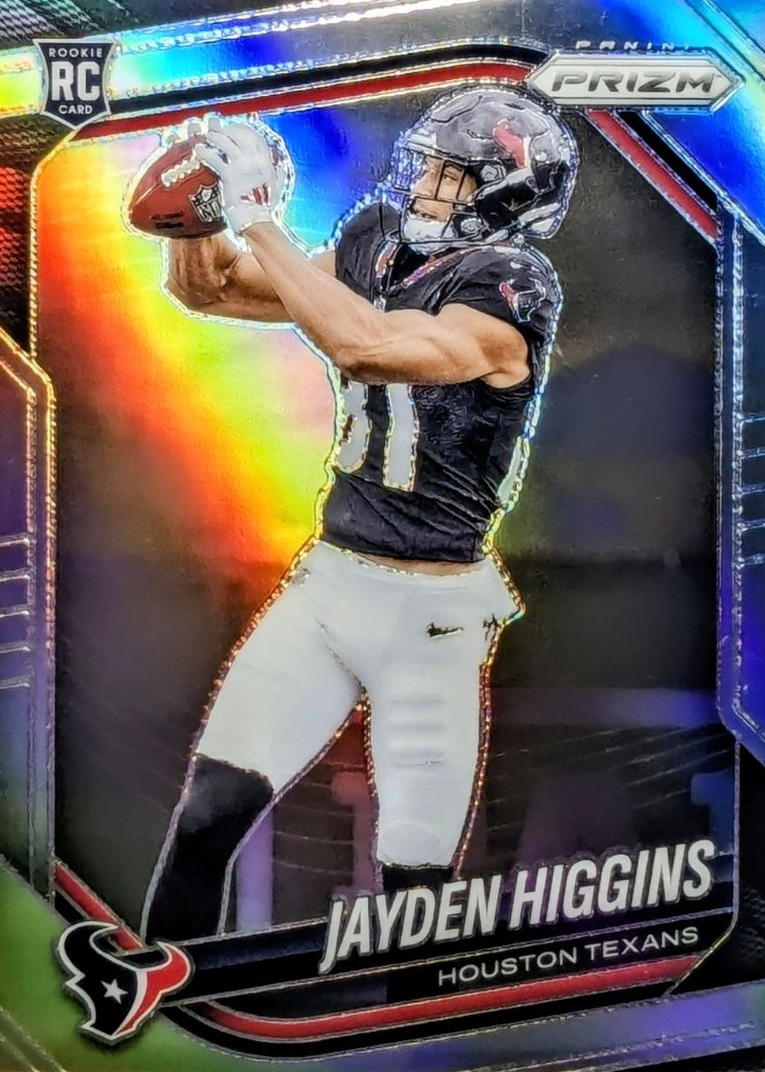 Jayden Higgins 2025 Prizm #376 Silver Price Guide - Sports Card