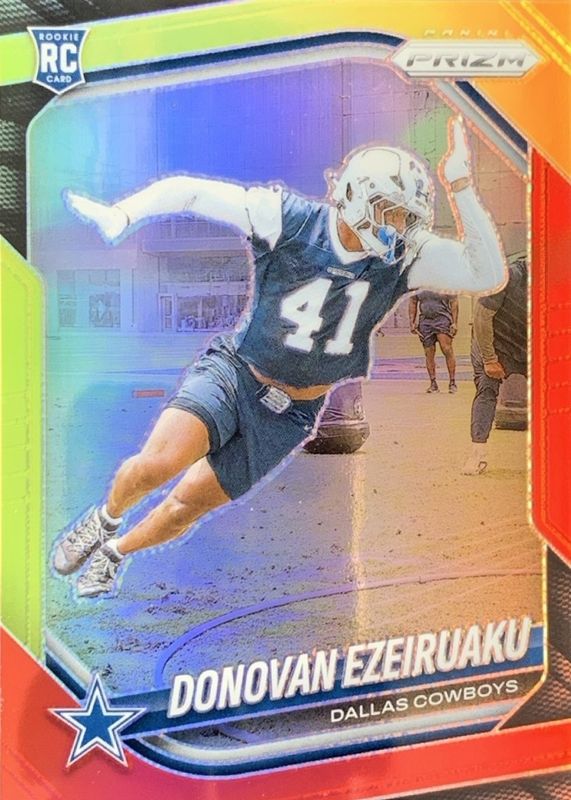 2025 Prizm #314 Red & Yellow /44