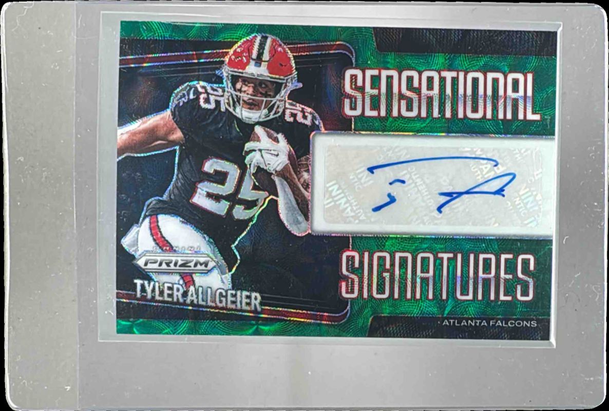 2025 Prizm #31 Sensational Signatures - Green Scope /75