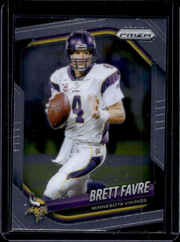 Brett Favre 2025 Prizm #160 Base Price Guide - Sports Card Investor
