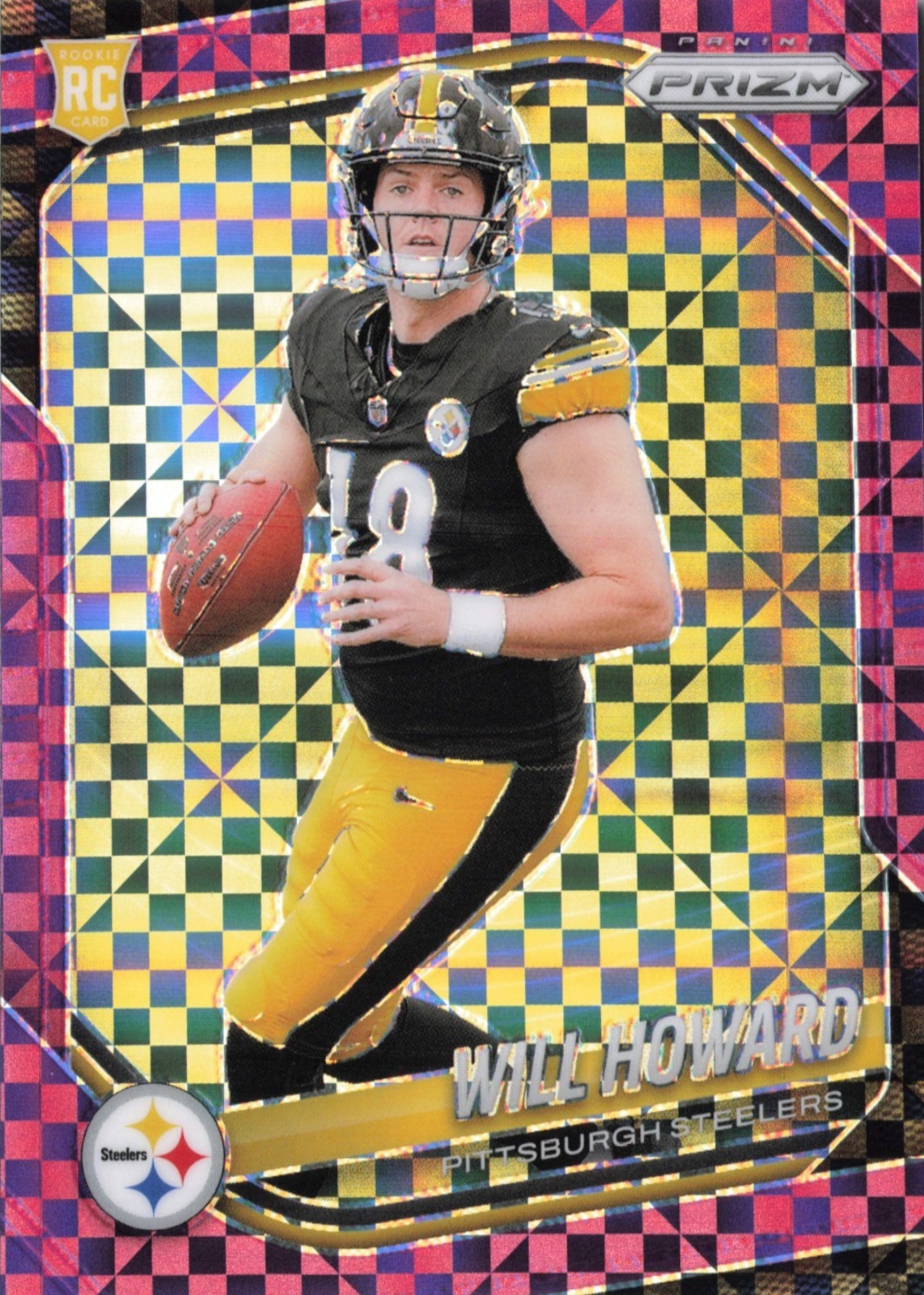 Will Howard 2025 Prizm #367 Purple Power /49 Price Guide - Sports