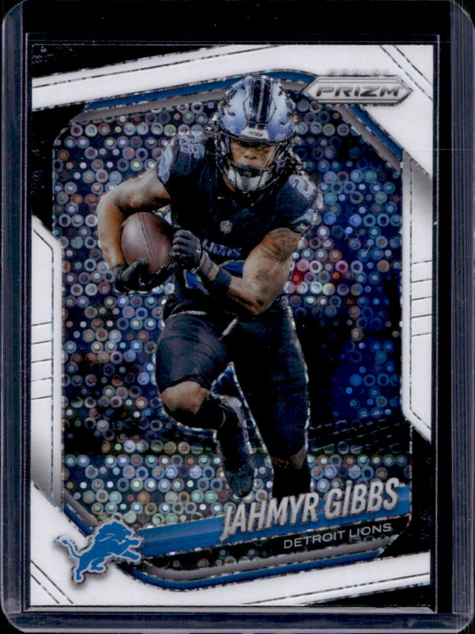 Jahmyr Gibbs 2025 Prizm #74 White Disco Price Guide - Sports Card