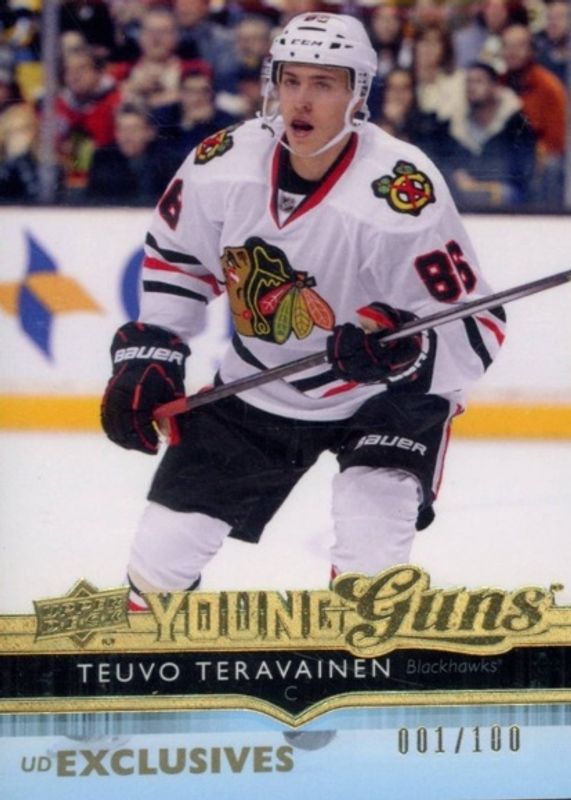 2014 Upper Deck #214 Young Guns - UD Exclusives /100