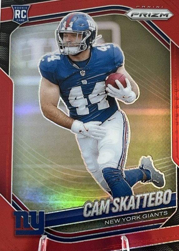 Cam Skattebo 2025 Prizm #363 Red /(SSP) Price Guide - Sports Card