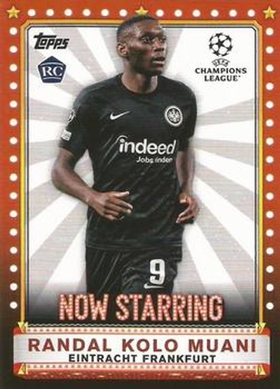 2022 Topps UEFA Club Competitions #NS-10 Now Starring