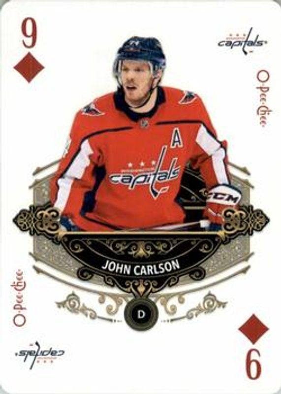 2020 O-Pee-Chee #9♦ Playing Cards
