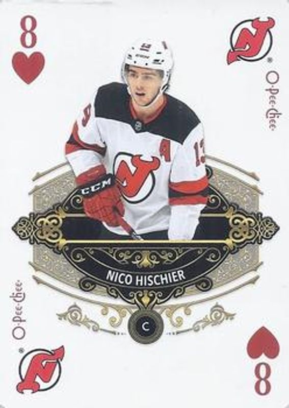 2020 O-Pee-Chee #8♥ Playing Cards