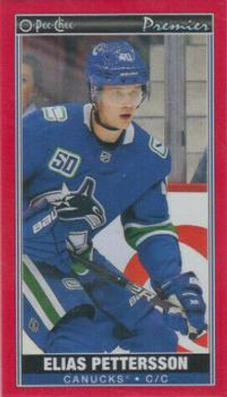 2020 O-Pee-Chee #P-32 O-Pee-Chee Premier Tallboys Red